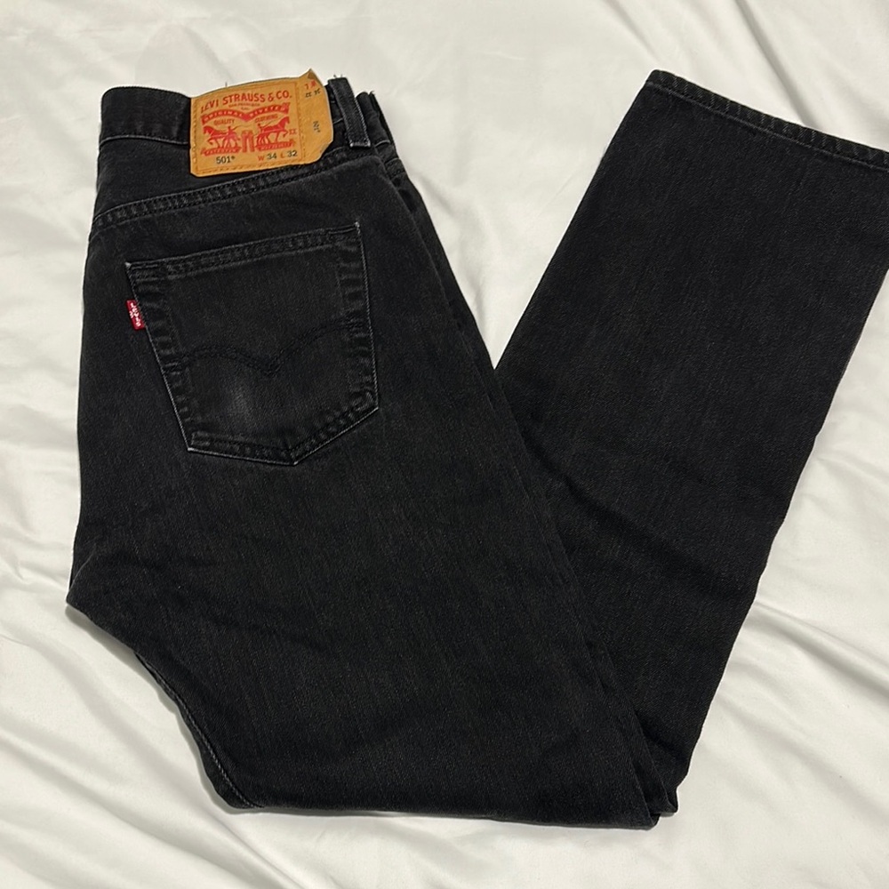 Levi's 501 Men's Black Jeans
